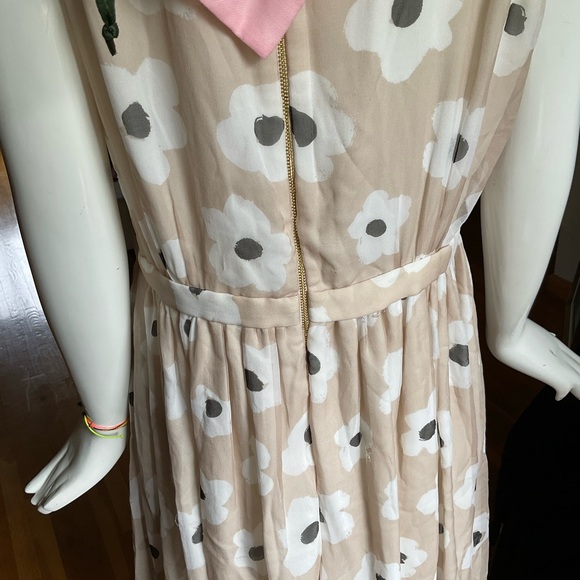Kate Spade Cream and Black Floral Dress - Picture 9 of 16